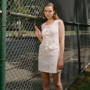 Rachel Antonoff Josh Denim Mini Dress